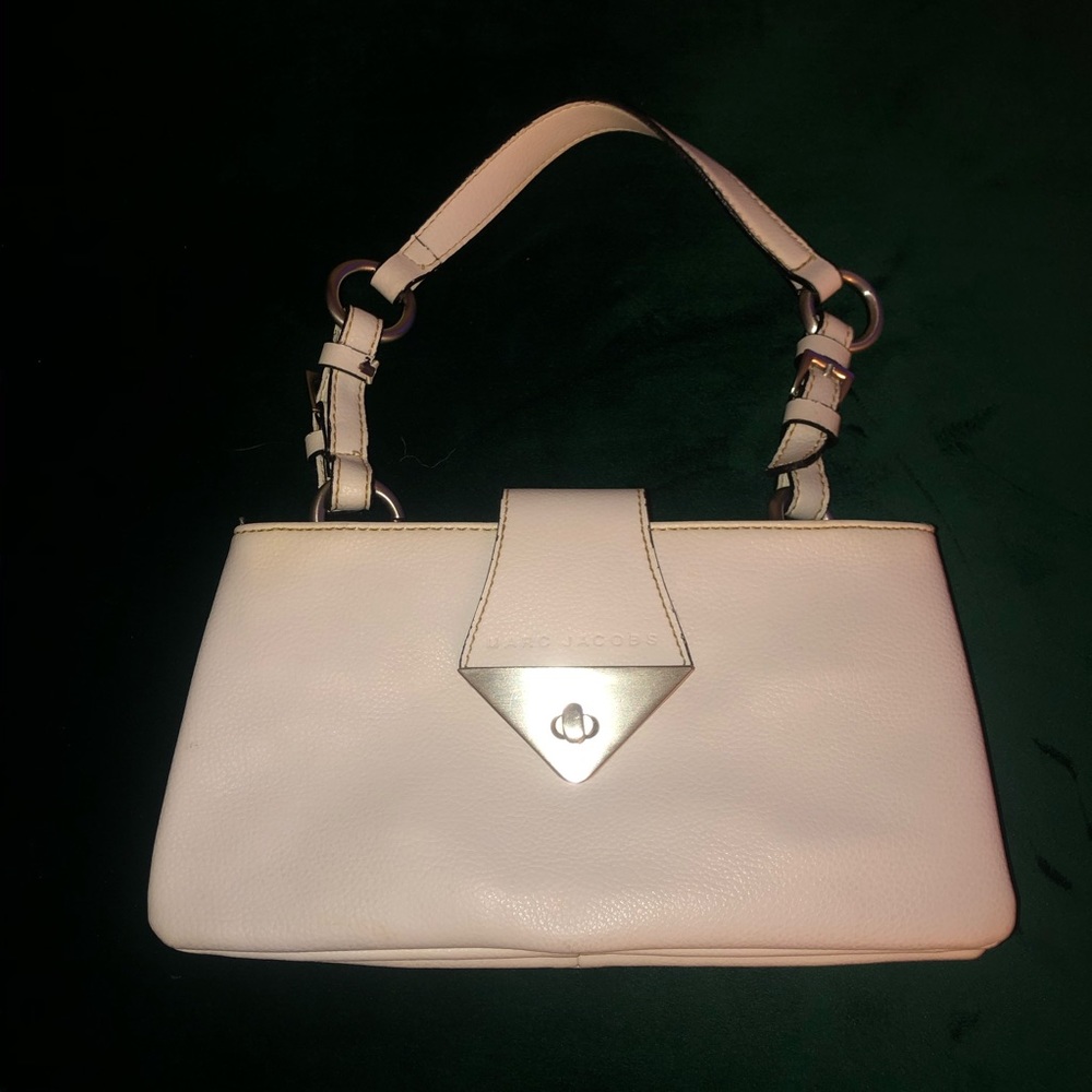 MARC JACOBS white shoulder bag